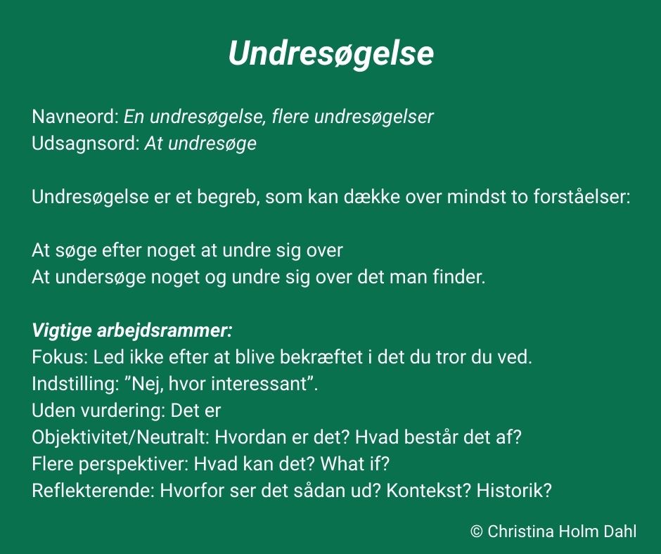 Undresøgelser